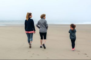 summertime wellness walking
