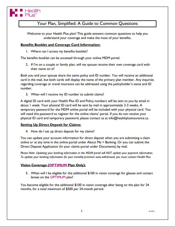 Frequently asked questions